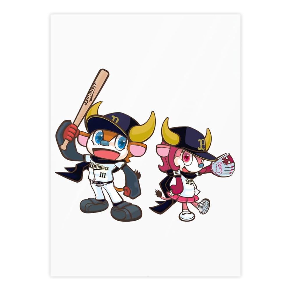 Amazon.co.jp: オリックス・バファローズ クリスタルステッカー